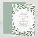 Search for olive branch wedding invitations Simple