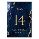 Search for navy and gold table cards Elegant