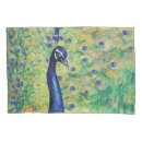 Search for peacock pillowcases Yellow
