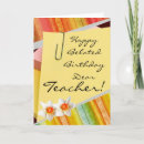 Search for teachers birthday cards Happy