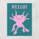 Search for axolotl postcards Mexican walking fish