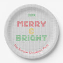 Search for merry and bright plates Cute