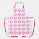 Search for breast cancer pink ribbon aprons For her