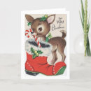 Search for vintage candy cane christmas cards Santa