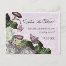 Search for hydrangea save the dates Lavender