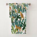 Search for jungle bath towels Tropical