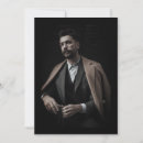 Search for classic funeral invitations Black and white