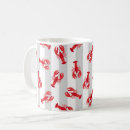 Search for red lobster mugs Sea life