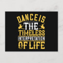 Search for dance teachers postcards Music