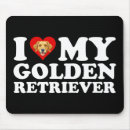 Search for golden retriever mousepads Humour