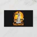 Search for halloween business cards Dog