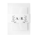 Search for invitation belly bands Floral