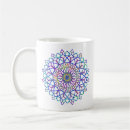 Search for rainbow mandala mugs Boho
