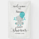 Search for elephant baby shower decoration banners Cute