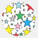 Search for bright stars stickers Party