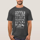 Search for soccer tshirts Sports team