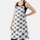Search for introverted aprons Cats