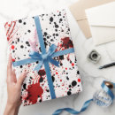 Search for blood wrapping paper Pattern