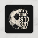 Search for goal business cards Player