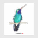 Search for blue hummingbird stickers Nature