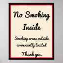 Search for notice posters No smoking