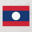 Search for laos postcards Flag of laos