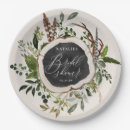 Search for rustic bridal shower plates Watercolor