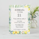 Search for hibiscus birthday invitations Leaves