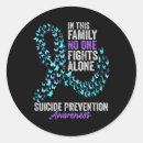 Search for awareness month stickers Teal