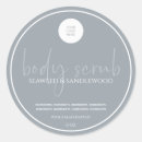 Search for sugar scrub product labels For her