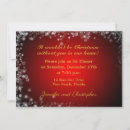Search for red and white christmas invitations Dinner