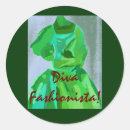 Search for fashionista stickers Diva