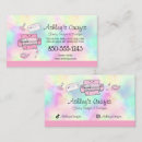 Search for kawaii business cards Rainbow