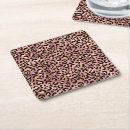 Search for leopard coasters Black
