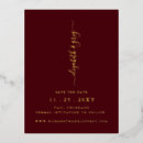 Search for luxe invitations Calligraphy