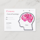 Search for brain business cards Psychology
