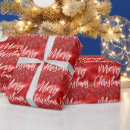 Search for red glitter wrapping paper Merry christmas