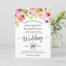 Search for hand colored invitations Boho chic