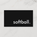 Search for softball business cards Sports