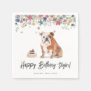 Search for english bulldog napkins Cute