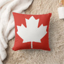 Search for canadian maple leaf cushions Ottawa
