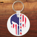 Search for american veteran key rings Red