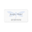 Search for wings return address labels Modern