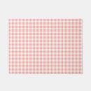 Search for gingham doormats Plaid
