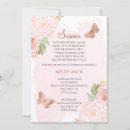 Search for mariposa invitations Pink
