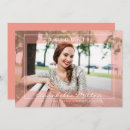 Search for peach graduation invitations College