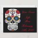 Search for skull illustration postcards Floral