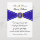 Search for elegant royal blue wedding invitations Formal