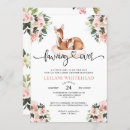 Search for fawn baby shower invitations Watercolor