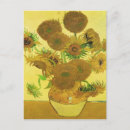 Search for van gogh flower paintings postcards Sunflowers